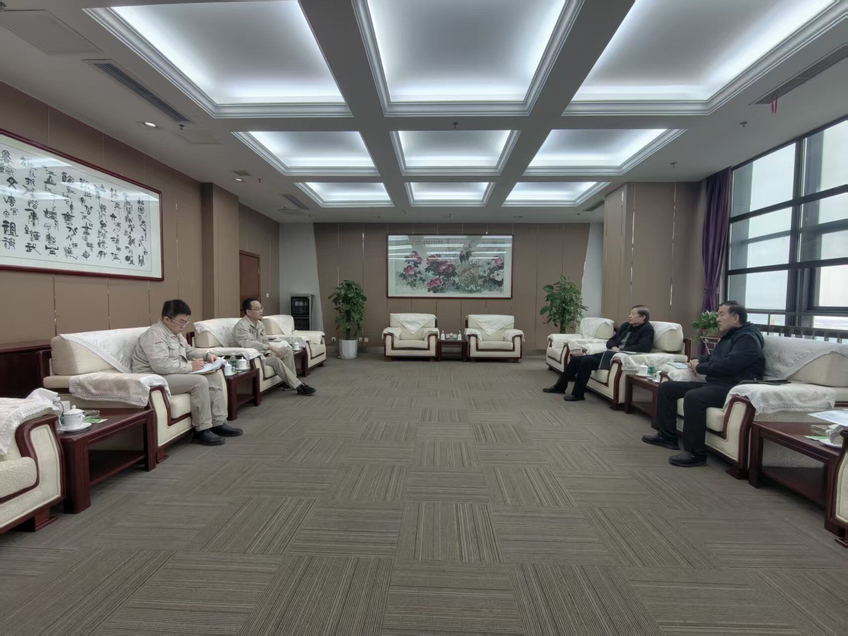 副校长祝战斌带队赴大唐杨凌热电有限公司开展访企拓岗专项工作